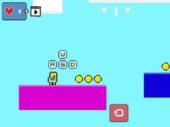 Permainan 2d Obby Rainbow Parkour