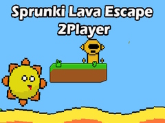 Permainan Sprunki Lava Escape 2Player