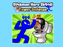 Permainan Stickman Hero Skibidi Tower Defense 