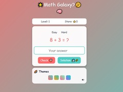 Permainan Math Galaxy