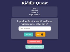 Permainan Riddle Quest Brain Teaser