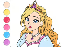 Permainan Coloring Book: Princess Prom Dress