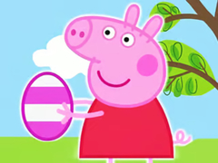 Permainan Jigsaw Puzzle: Peppa Pig Easter Eggs