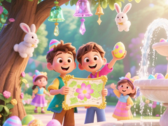 Permainan Find The Differences: Easter Egg Hunt