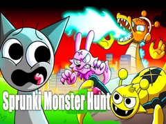 Permainan Sprunki Monster Hunt