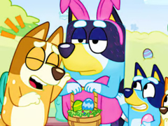 Permainan Jigsaw Puzzle: Bluey Easter Dress Up