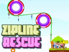 Permainan Zipline People Rescue