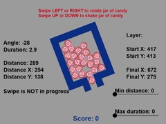 Permainan Candy Shake Shake Gravity Puzzle