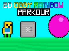 Permainan 2D Obby Rainbow Parkour