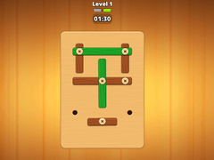 Permainan Wood Screw: Bolts Puzzle