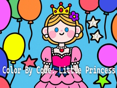 Permainan Color By Code: Little Princess