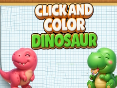 Permainan Click And Colors Dinosaurs