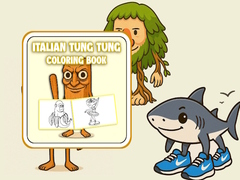Permainan Tung Tung Sahur Coloring Book