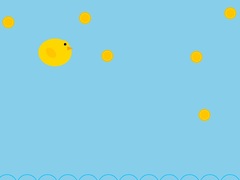 Permainan A Duck Collecting Coins