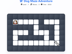 Permainan Dog Maze Adventure