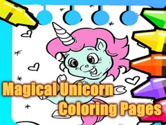 Permainan Magical Unicorn Coloring Pages