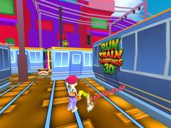 Permainan Train Surf Run 3D