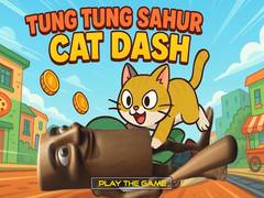 Permainan Tung Tung Sahur Cat Dash