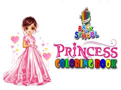 Permainan Back To School Princess Coloring Book