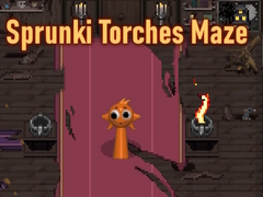 Permainan Sprunki Torches Maze