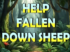 Permainan Help Fallen Down Sheep Baby
