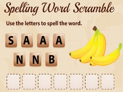 Permainan Spelling Word Scramble