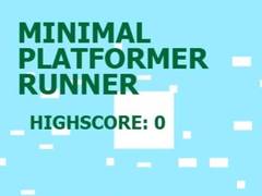 Permainan Minimal Platformer Runner