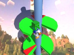 Permainan Chicken Jockey Helix Jump