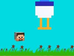 Permainan Chicken Jockey Flappy Minecraft