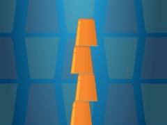 Permainan Cups Tower Builder