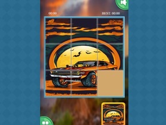 Permainan Monster Truck Sliding Puzzles