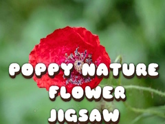 Permainan Poppy Nature Flower Jigsaw