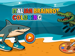 Permainan Italian Brainrot Coloring