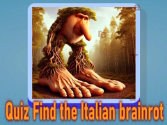 Permainan Quiz Find the Italian brainrot 