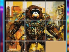 Permainan Gorilla Sliding Puzzles