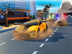 Permainan Police Car Chase ZigZag Escape 3D
