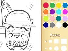 Permainan Boba Tea Coloring Book for Kids