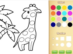 Permainan Easy Animal Coloring Book for Kids