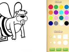 Permainan Funny Animal Coloring Book for Kids