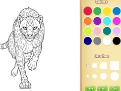 Permainan Wild Animals Coloring Book