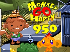 Permainan Monkey Go Happy 950
