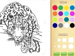 Permainan Realistic Animals Coloring Book for Kids