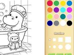 Permainan Cozy Friends Coloring Book for Kids