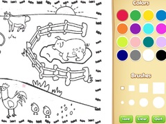 Permainan Farming Coloring Book For Kids