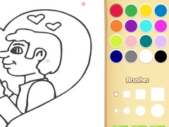 Permainan Love Coloring Book For Kids