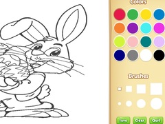 Permainan Easter Bunny Coloring Book for Kids