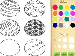Permainan Easter Eggs Coloring Book for Kids
