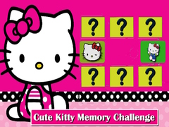 Permainan Cute Kitty Memory Challenge