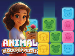 Permainan Animal Block Pop Puzzle