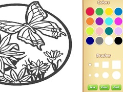 Permainan Butterfly Coloring Book For Kids